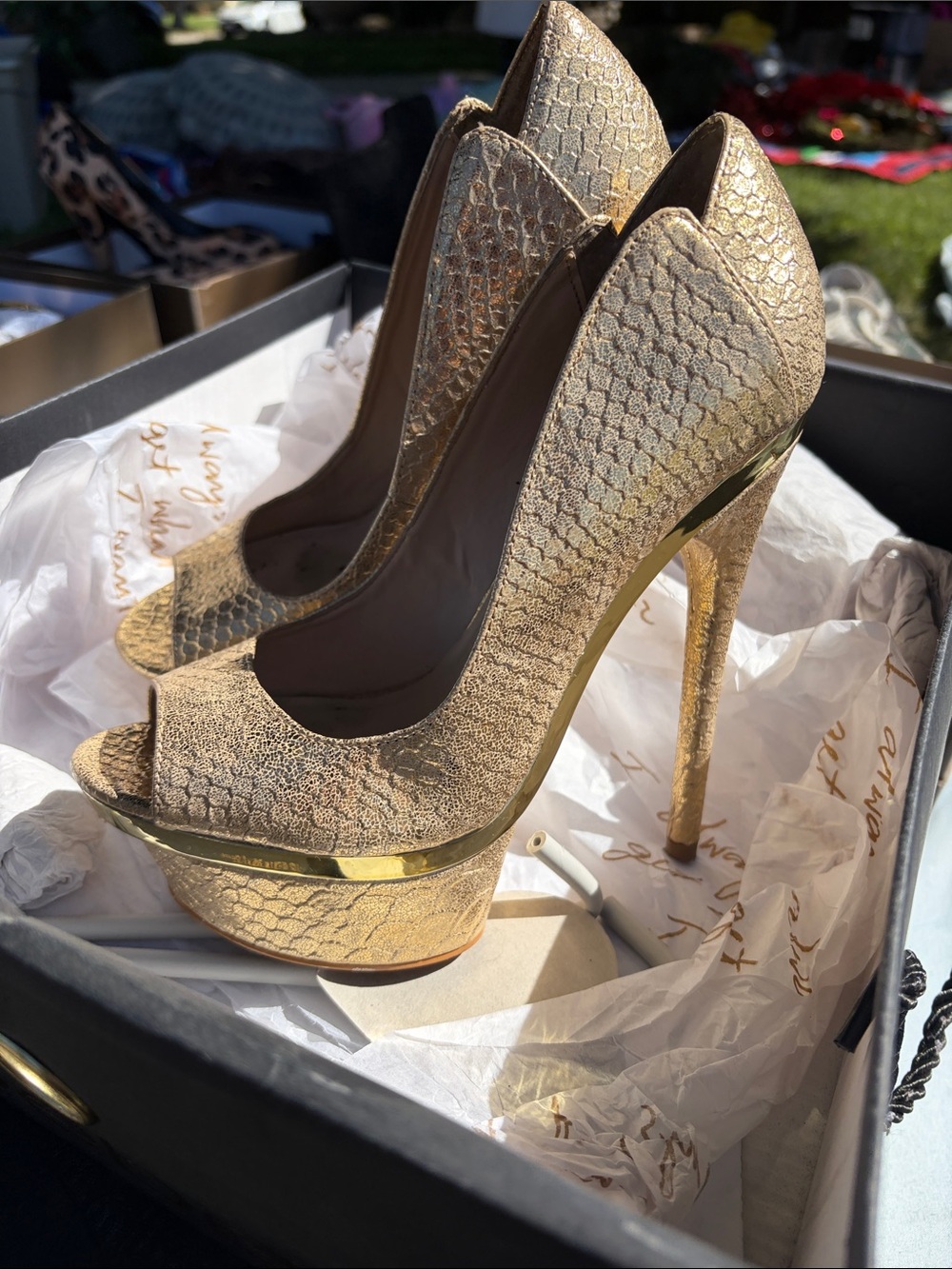 Y2K Bebe heels